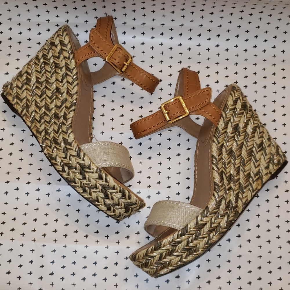 Vince Camuto Ebba Natural Jute Espadrille Wedges